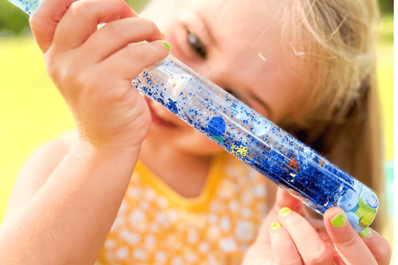 Create Beautiful Sensory Wands from Repurposed Bubble Wands! - Knowledge Crates