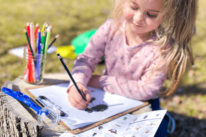 Exploring Backyard Bugs and Nature Journaling with  Kids - Knowledge Crates