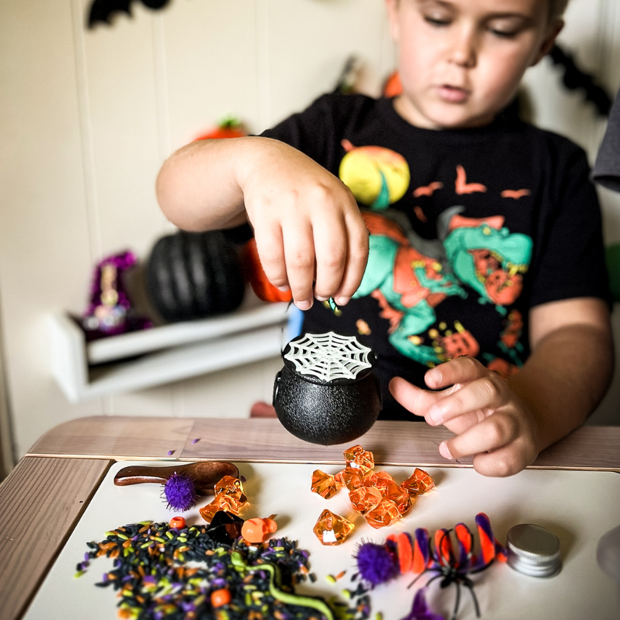 Halloween Busy Bin