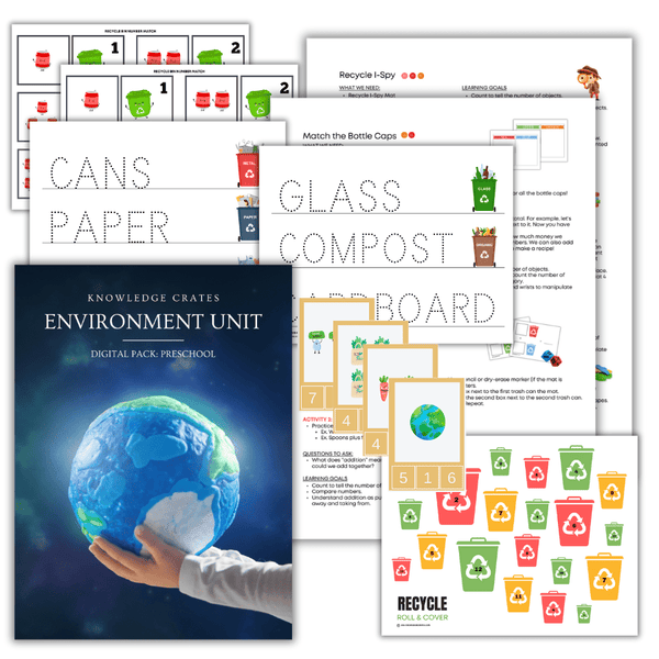 Digital Environment Pack: Preschool - Knowledge Crates