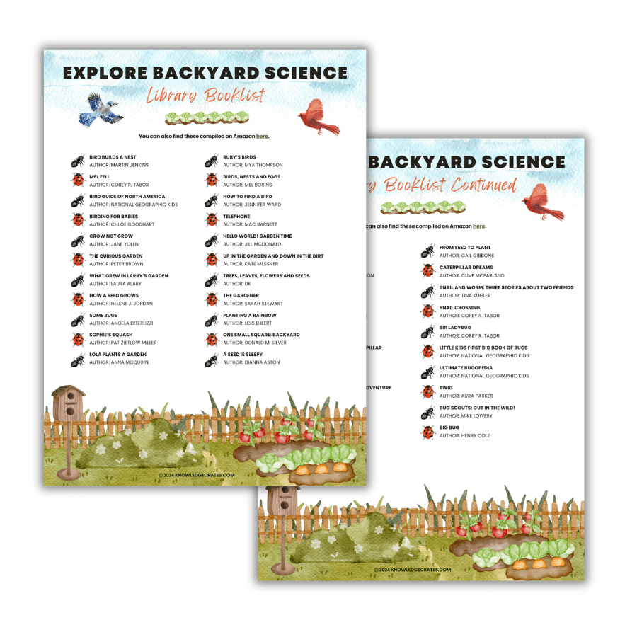 Explore Backyard Science Library Booklist - Knowledge Crates