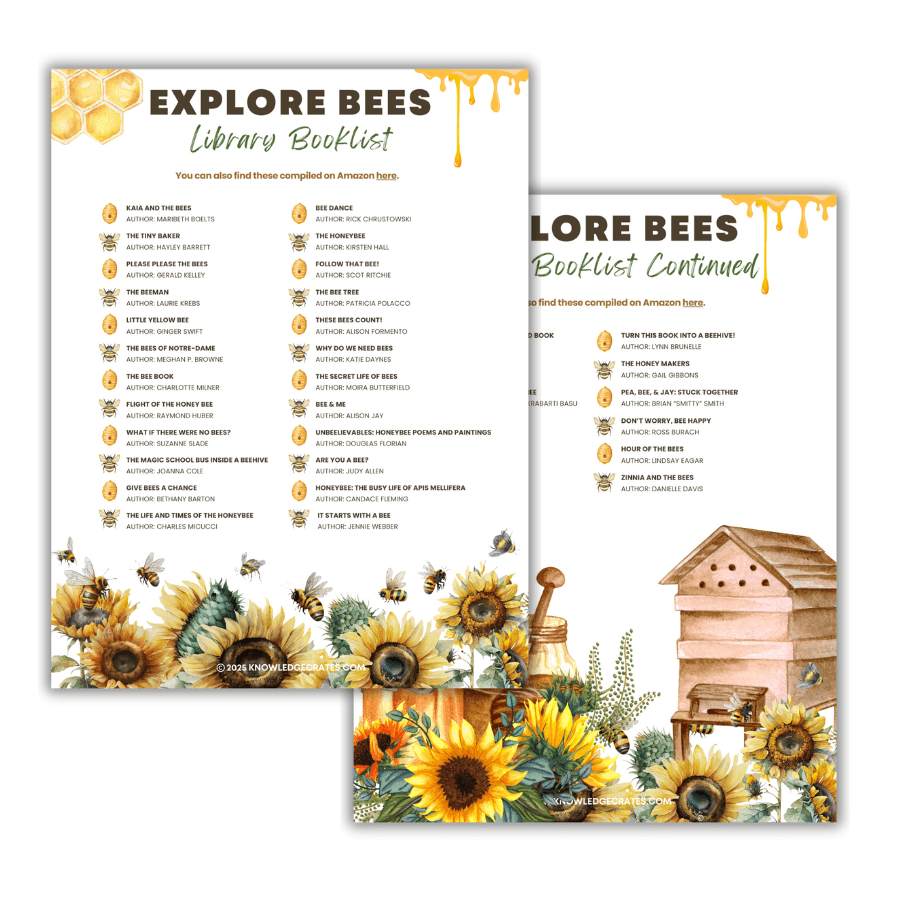 Explore Bees Library Booklist - Knowledge Crates