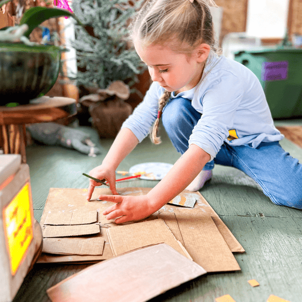 STEM activity kit for kids with simple machine experiments