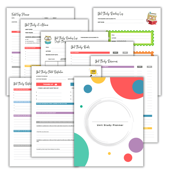 Unit Study Planner - Knowledge Crates